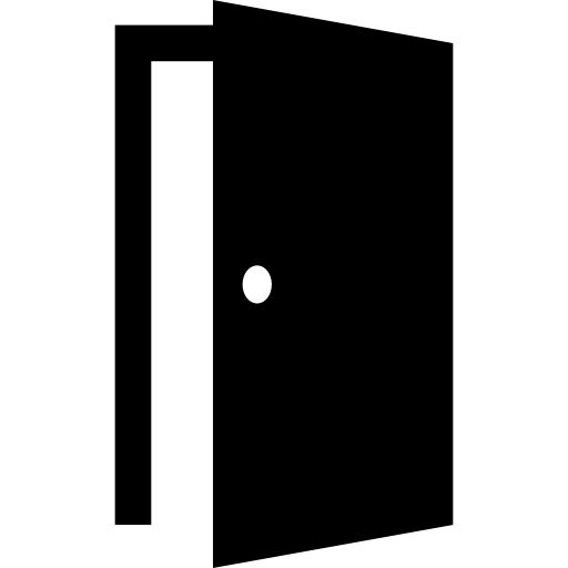 opened-door-aperture icon